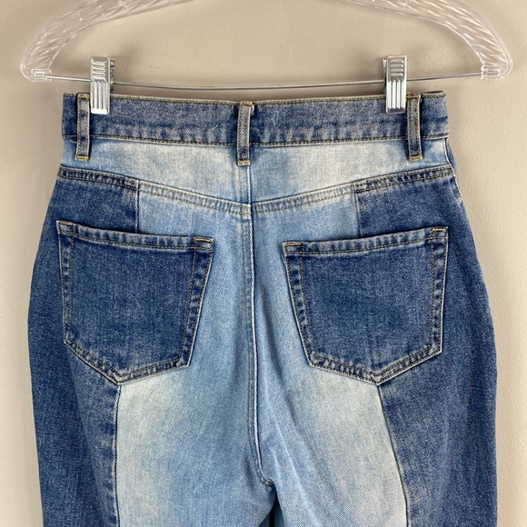 PacSun Two Panel High Waisted Straight Leg Jeans Size 25 - Picture 12 of 16